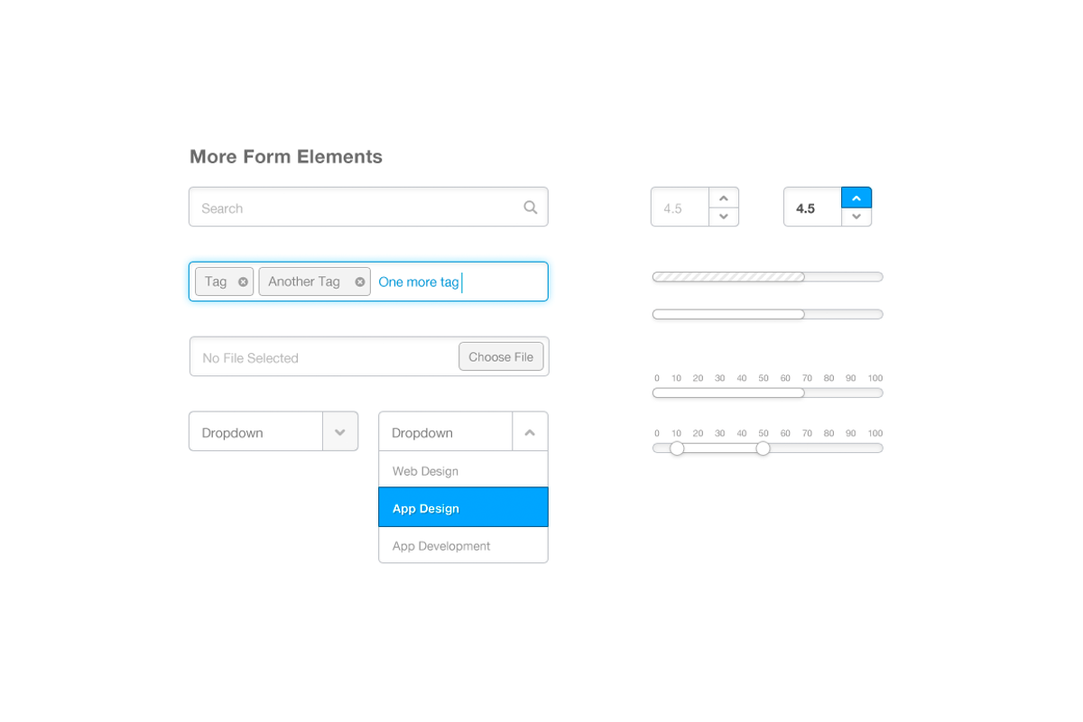 Complete UI Kit (PSD), an UI Kit Template by Jamie Peak (Photo 3 of 4)