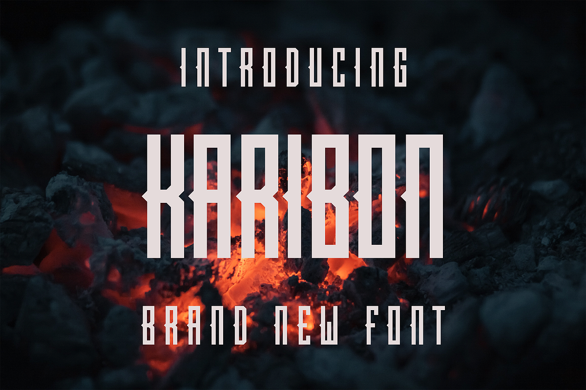 Karibon, a Slab Serif Font by lelevien (Photo 1 of 4)