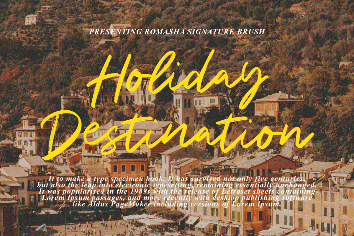 Romasha - Casual Signature Brush, a Handwritten Font by tebaltipislab (Photo 10 of 10)