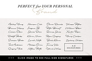 Portrait - A Signature Script, a Script Font by Hustle Supply Co. (Thumbnail 2 of 9)