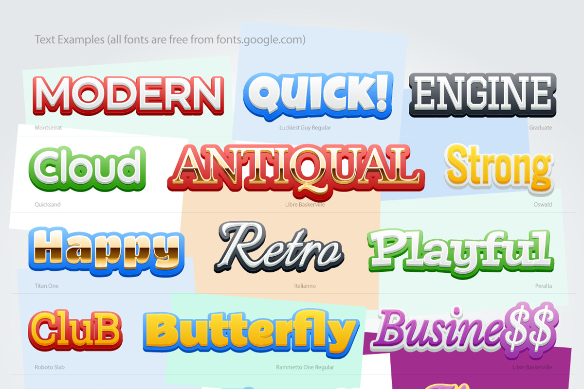 Adobe Illustrator Funny Kid style preview 7