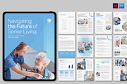 Eldercare Digital Brochure Template, a Brochure Template by BrandPacks (Thumbnail 1 of 6)