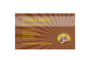 Business Card Template Farmer Drive