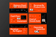 Orange Financial Report PPT, a Presentation Template by Aiyari Graphic (Thumbnail 3 of 5)