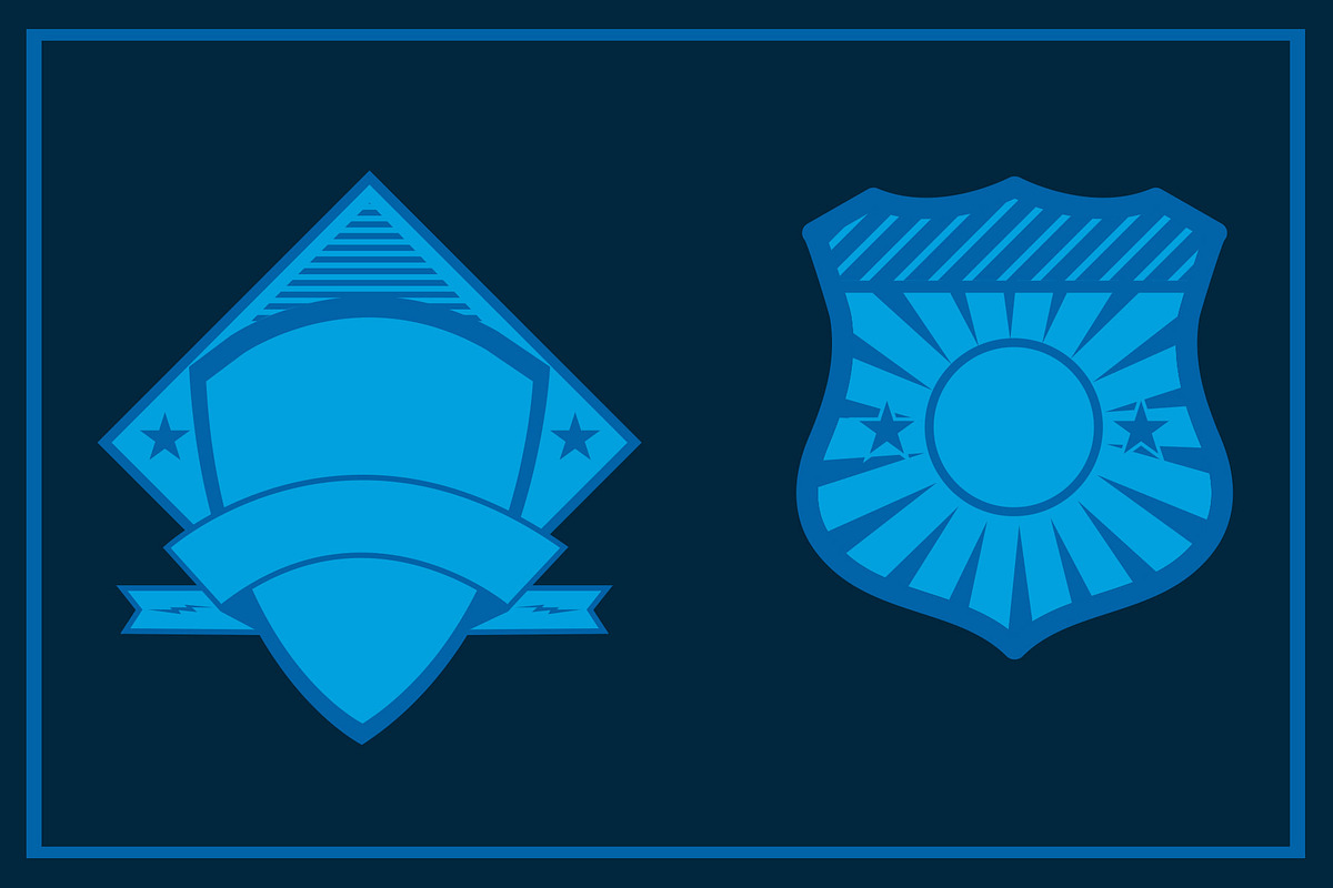 6 Vector Shields and Badges, a Graphic by brandedbaron (Photo 3 of 3)