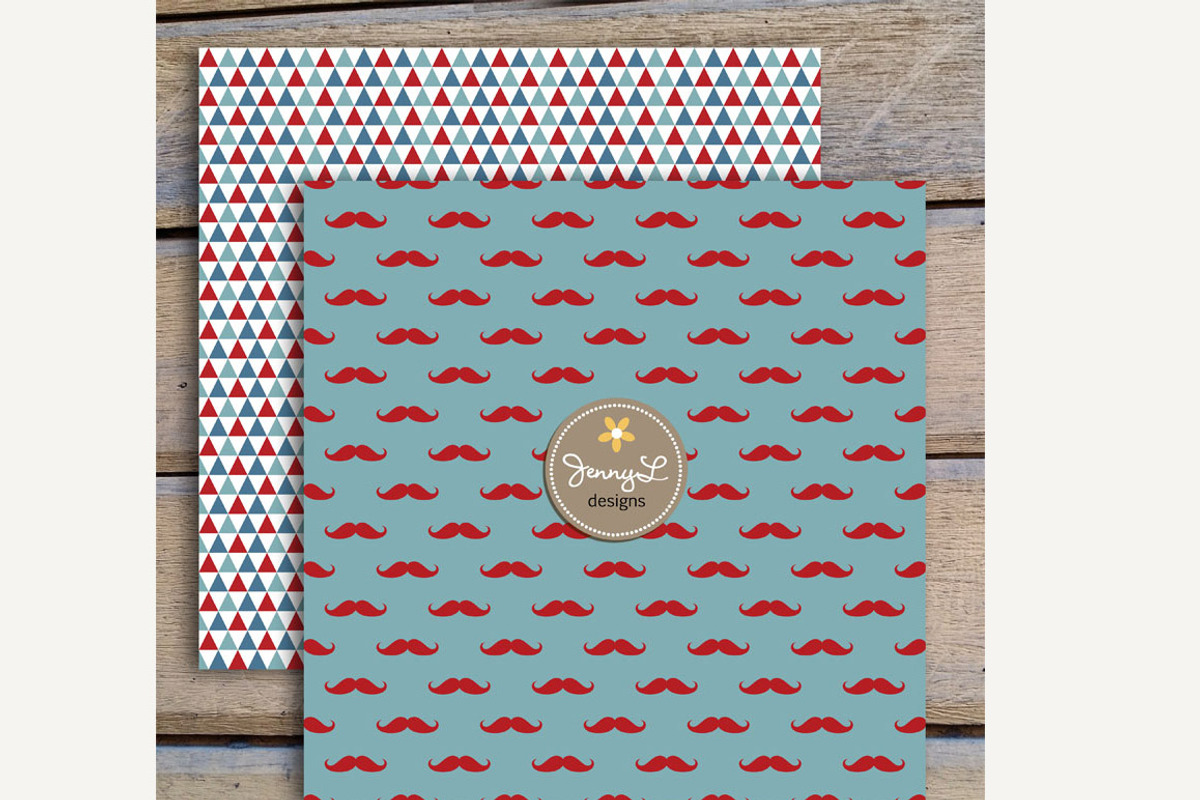Dad Father's Day Digital Paper, a Pattern Graphic by JennyL Designs (Photo 3 of 5)