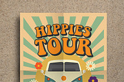 Hippies Party Flyer, a Flyer Template by Guuver (Thumbnail 3 of 3)