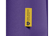 Fabric label embroidery mockup, a Shirt Mockup by mockupocka (Thumbnail 6 of 16)