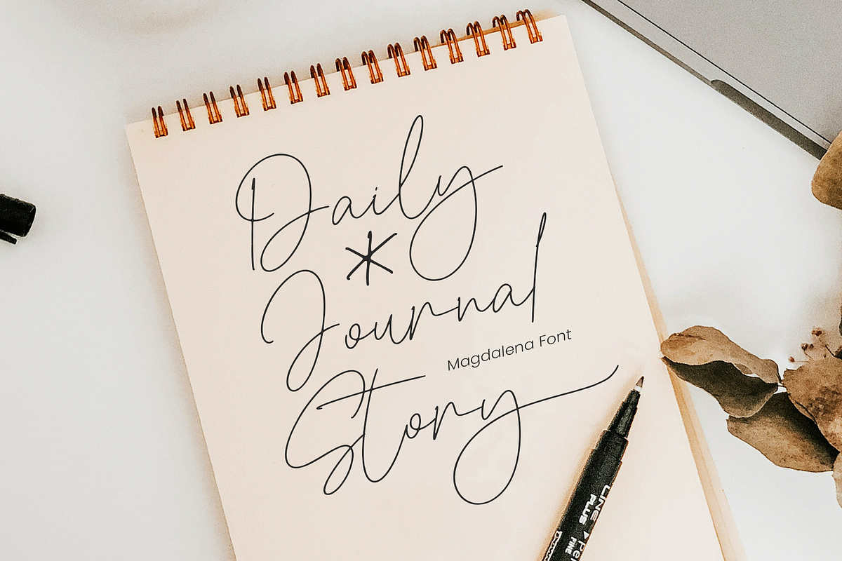 Magdalena Signature, a Font by Mozatype (Photo 5 of 10)