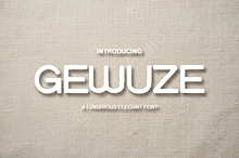 Gewuze: Modern Luxury High-Contrast