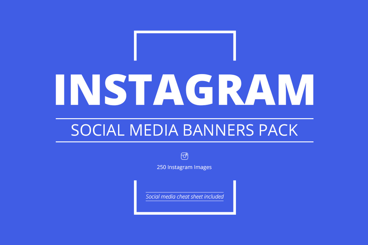 Instagram Social Media Pack, a Social Media Template by Web Donut (Photo 1 of 6)