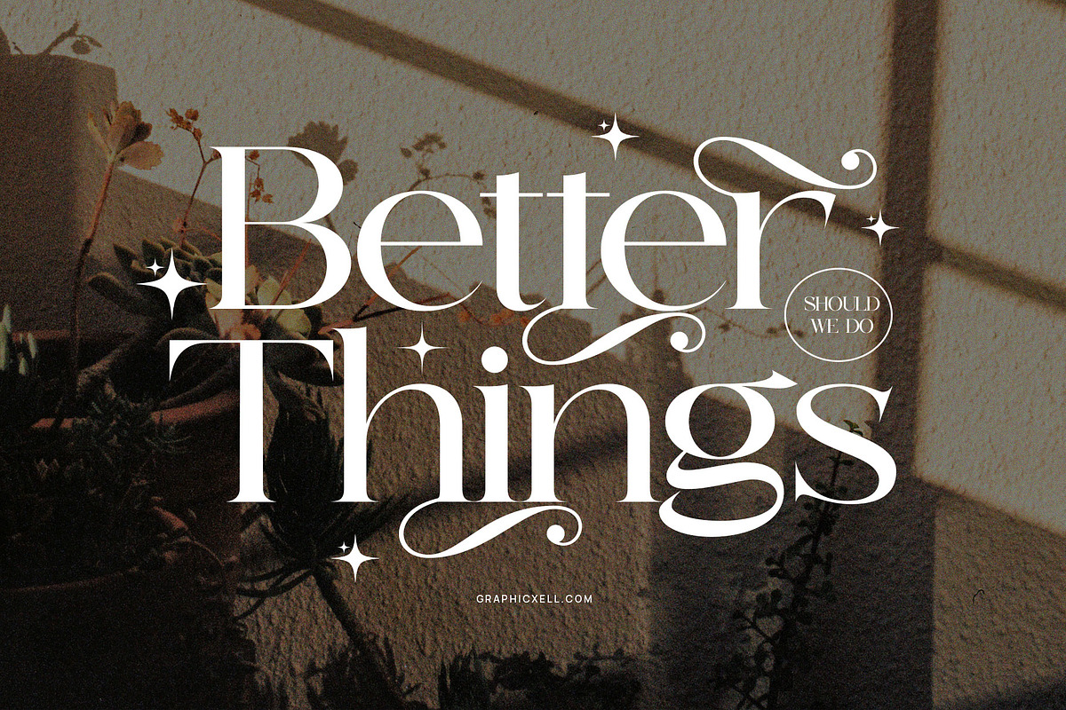 Voting Calligraphy Serif Font, a Serif Font by Graphicxell (Photo 5 of 9)