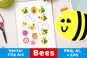 Bee Clipart