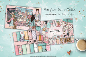 Carnival Pastel Clipart Kit