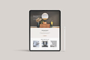 iPad Pro Mockup, an iPad Mockup by graphicpages (Thumbnail 3 of 17)