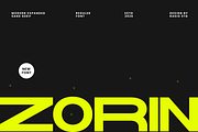 Zorin Modern Expanded Sans Serif, a Sans Serif Font by Rasio Studio (Thumbnail 1 of 9)