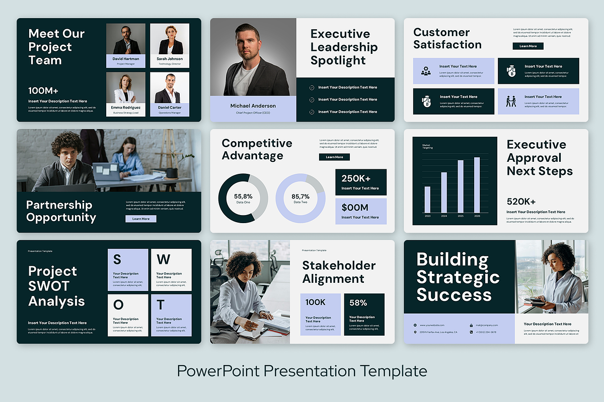 Executive Project Proposal, a Presentation Template by Sixtemp (Photo 3 of 3)