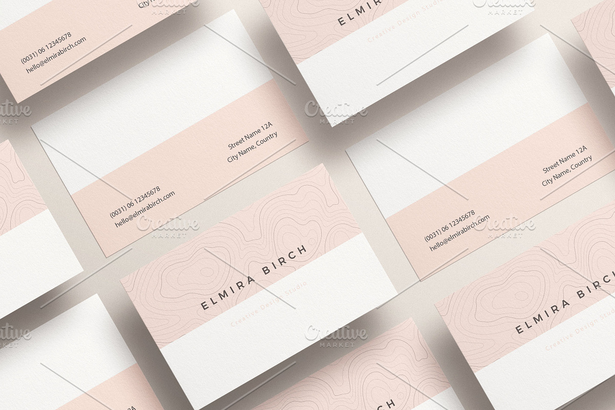 BIRCH BUSINESS CARD TEMPLATE (PSD), a Templates & Theme by Studio Letsch & de Clercq (Photo 2 of 2)