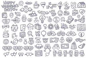 Cartoon Love Icons