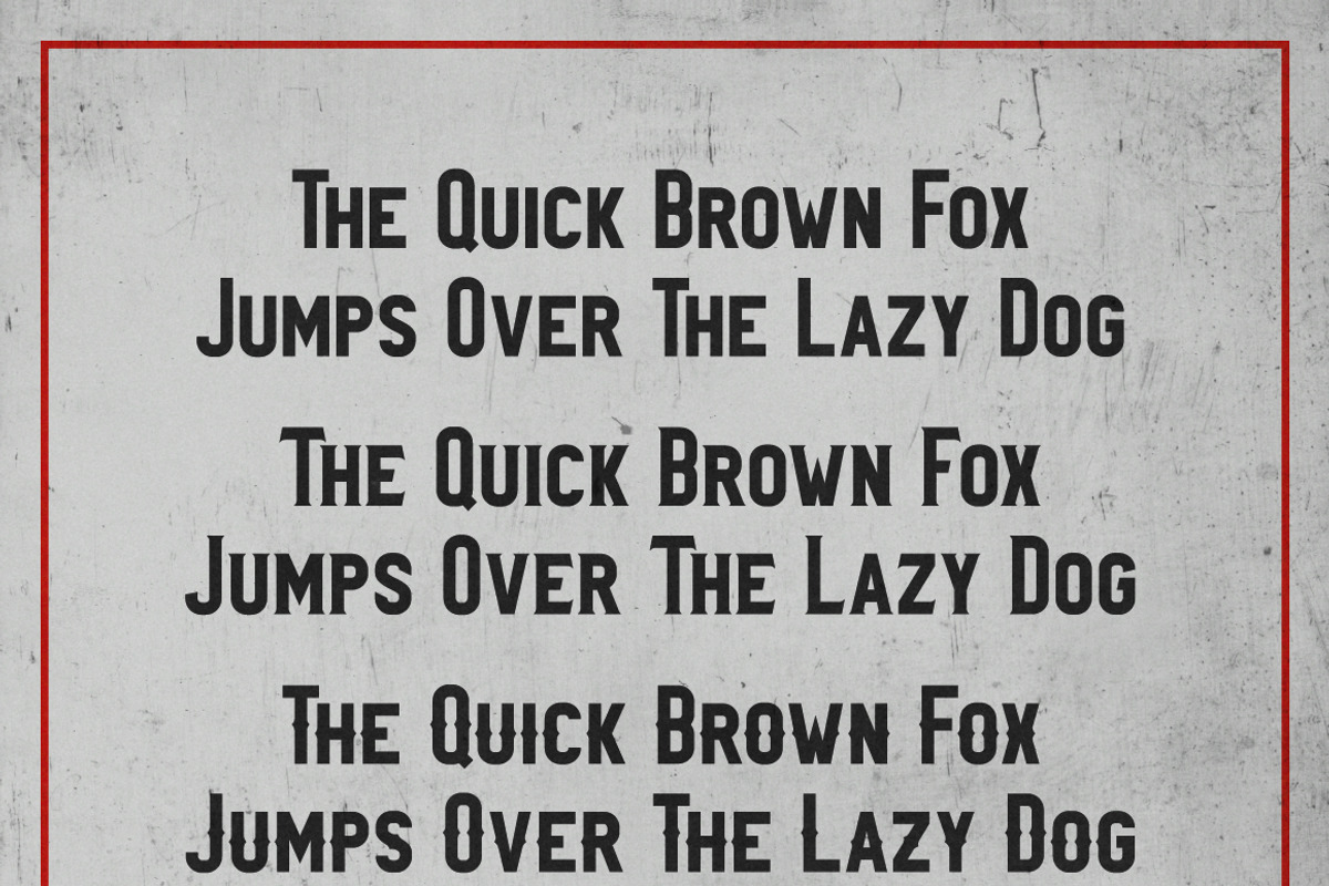 Barnhouse Typeface preview 4
