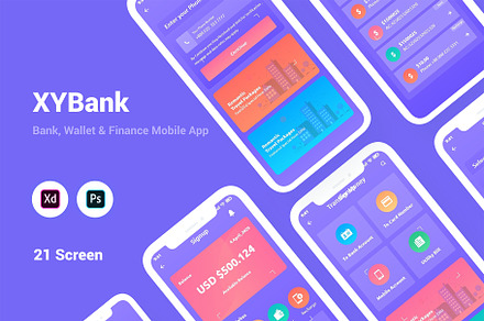 Bank, Wallet & Finance Mobile App