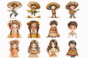 Cinco de Mayo Clipart, an Illustration by Design Market (Thumbnail 2 of 4)