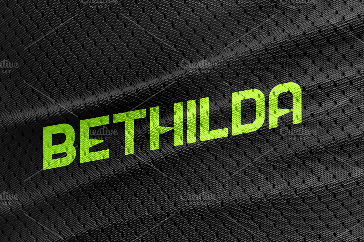 Ethera Bold Logo Font, a Sans Serif Font by Artiveko (Photo 7 of 10)