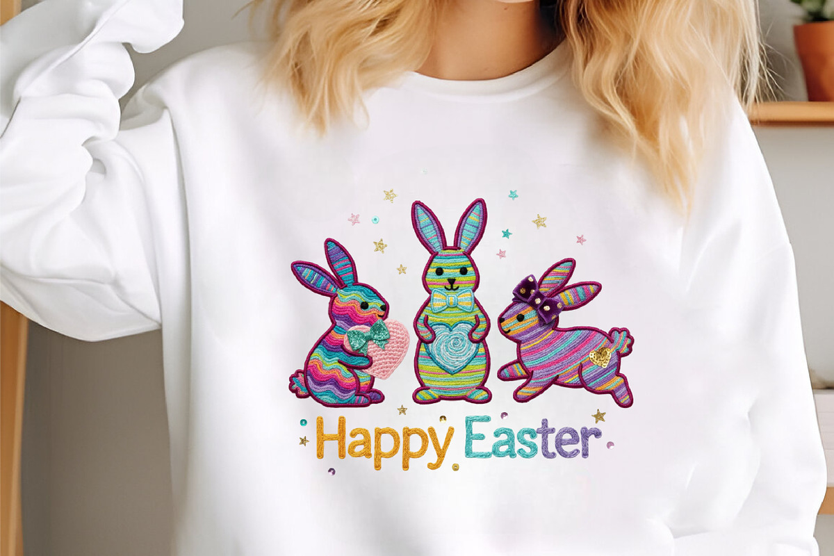 Faux Yarn Easter Png Happy Easter Bu, an Animal Illustration by designcity5 (Photo 8 of 9)