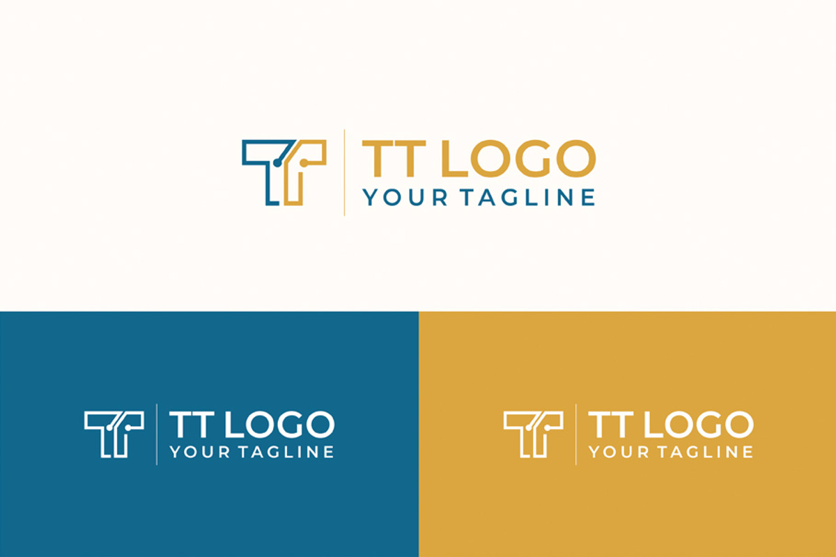 TT LOGO, a Branding & Logo Template by Azqaa (Photo 3 of 4)