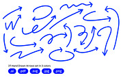 Handmade Vector Arrow Set, an Object Graphic by crafty (Thumbnail 6 of 8)