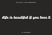 HT Maison, a Script Font by Dharma Type (Thumbnail 2 of 4)