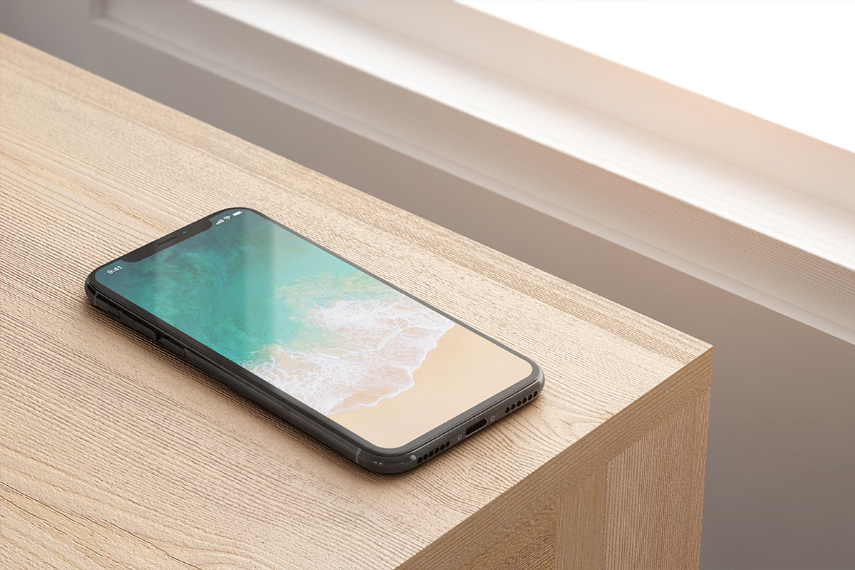 iPhone X. 3 PSD mockups, an iPhone Mockup by Egor Shkolnikov (Photo 2 of 3)