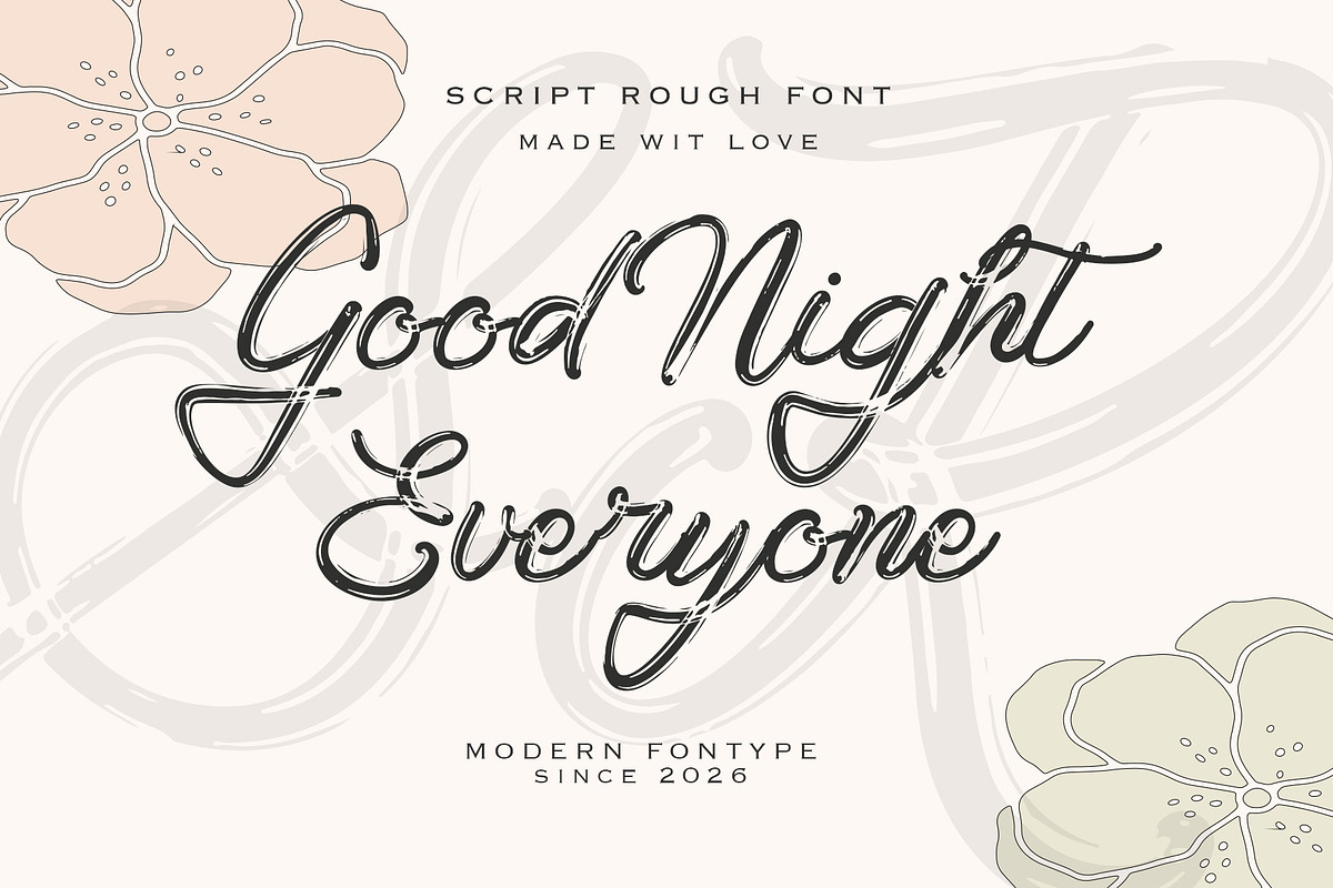Slectife Raytira, a Handwritten Font by HaKi Studio (Photo 4 of 7)