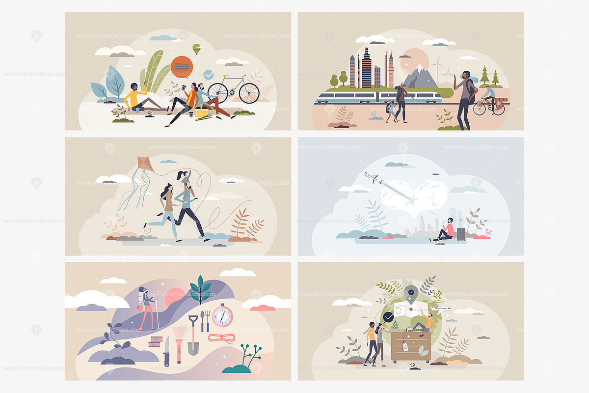 18 Holidays And Travel V3 Concepts, a Food Illustration by VectorMine (Photo 2 of 8)