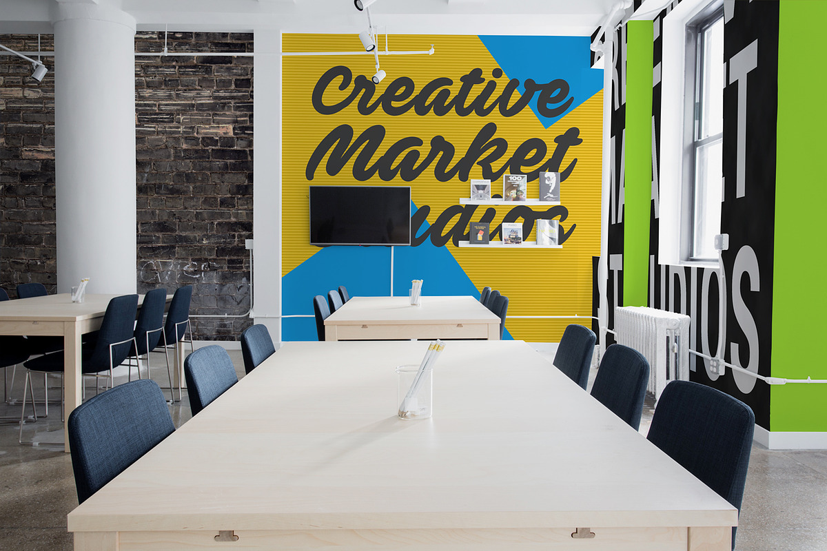 Wall Mockup Combo, an Advertising Mockup by SUH-NY (Photo 2 of 8)