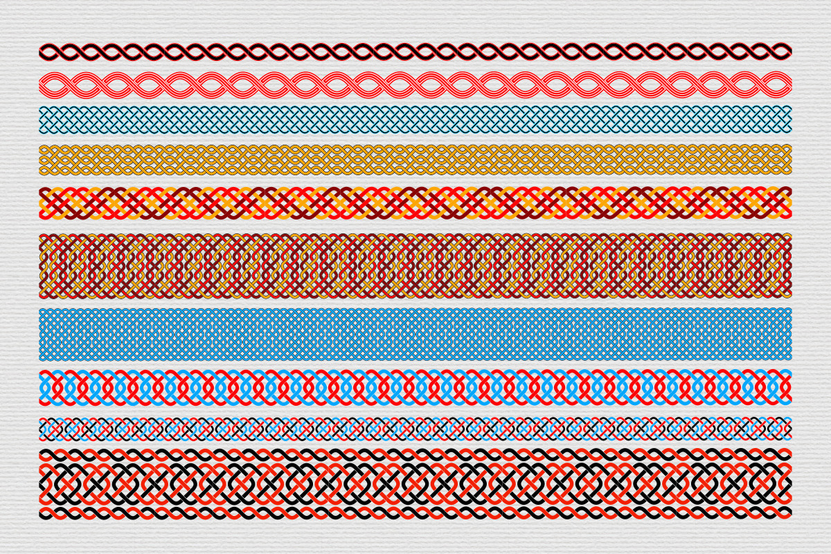 Celtic Knot Ornament Brushes, a Brush Add-On by Kseniya-Omega (Photo 2 of 4)