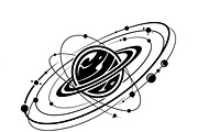 60 Planet Orbit Abstract Silhouette, an Empty State Illustration by Amazin_art (Thumbnail 10 of 17)