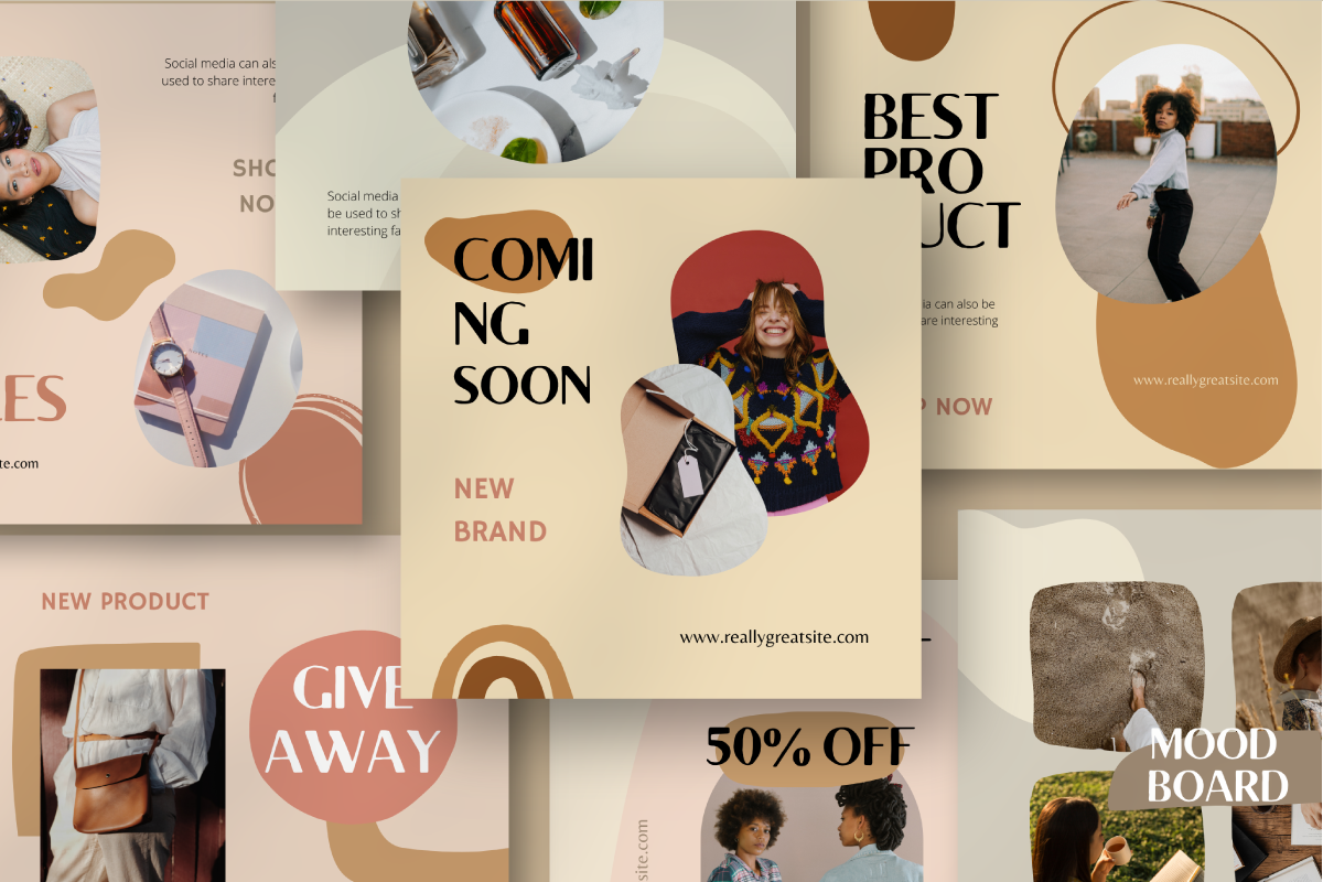 Xevoly Fashion - Canva Instagram, a Social Media Template by Inkofert (Photo 11 of 11)