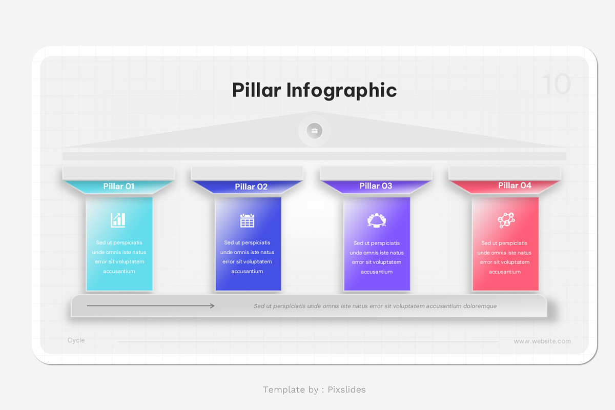 Pillar Infographics Keynote, a Presentation Template by Pixslides (Photo 5 of 7)