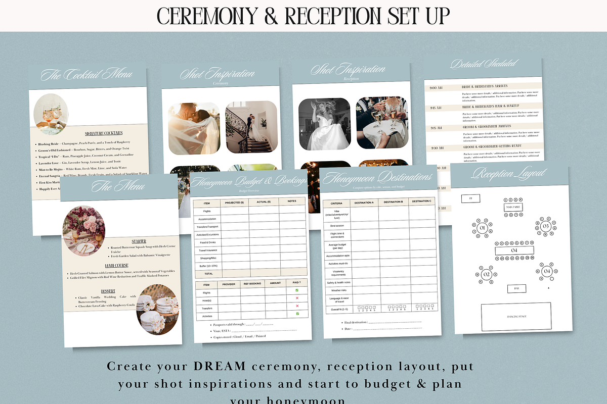 The Ultimate Wedding Day Binder, a Brochure Template by PixelBloomClub (Photo 5 of 8)