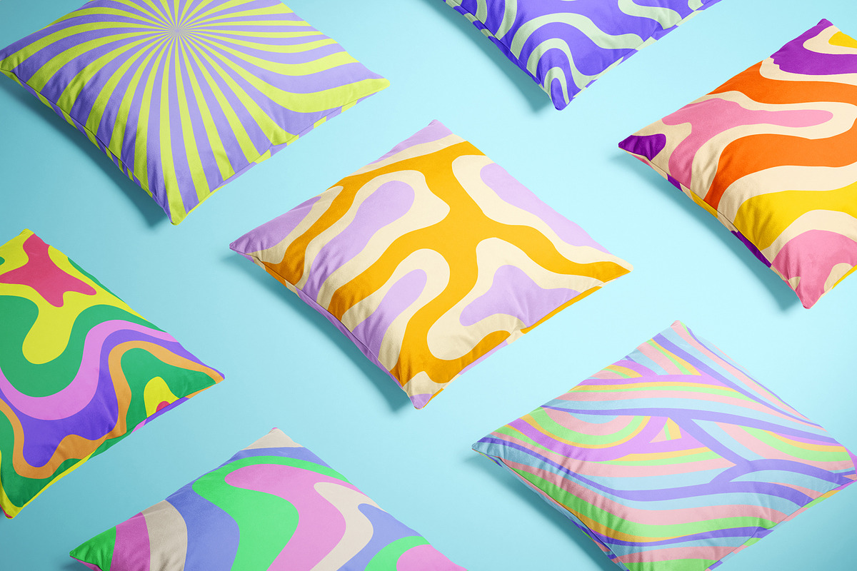 GROOVY VECTOR PATTERNS, a Pattern Graphic by craftlove (Photo 8 of 12)