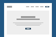 Website Wireframe Design Services, a Wireframe Template by MightyDesign (Thumbnail 2 of 9)