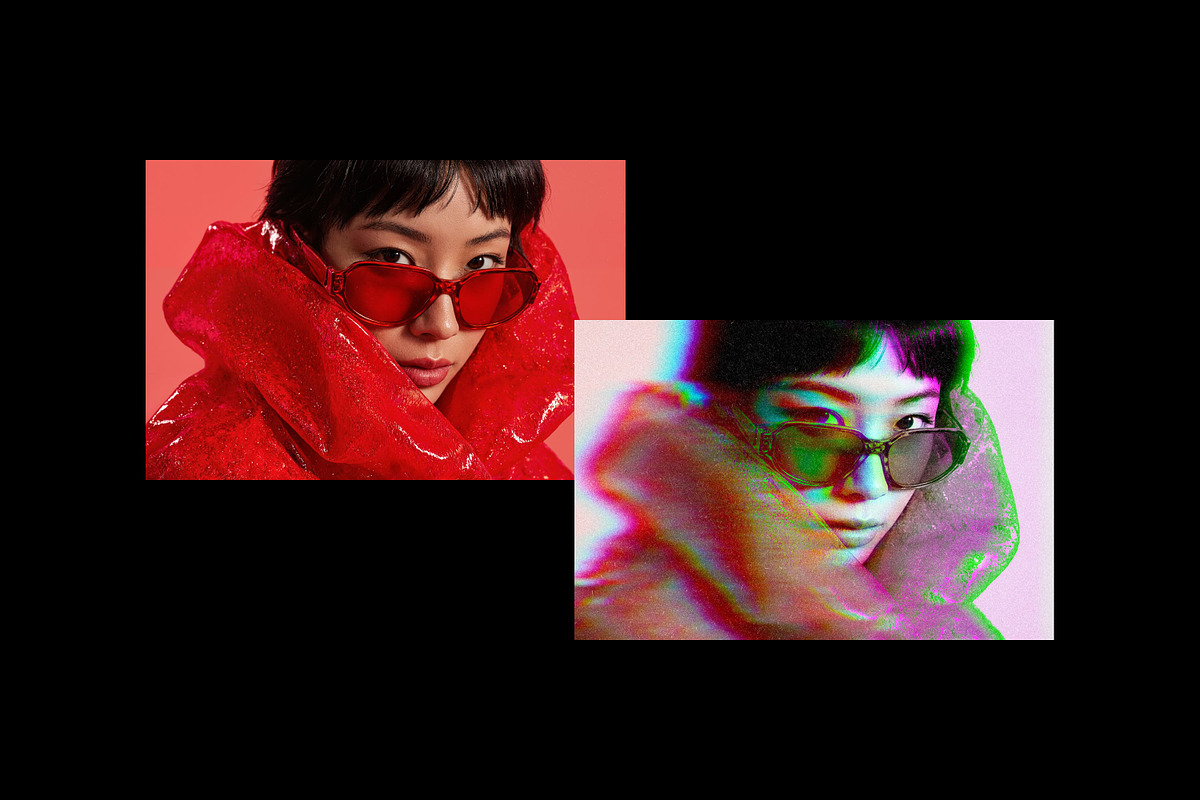 RGB Split Effect, a Layer Style Add-On by Design Squad