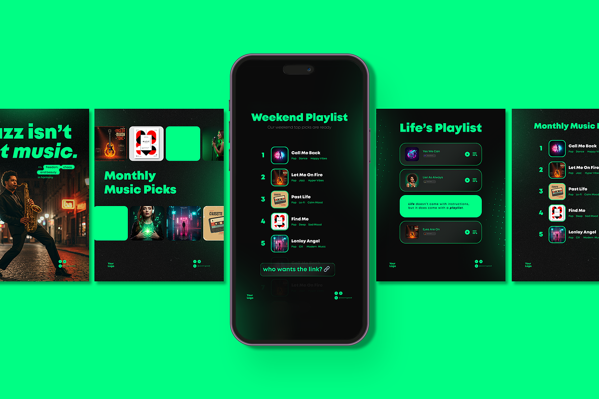 Music Social Media Template |SooniGaad preview 4