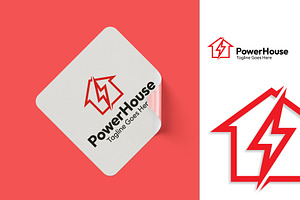 Power House Logo Template