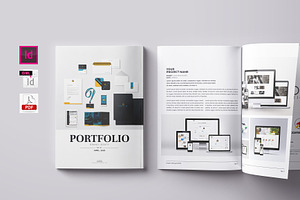 Graphic Design Portfolio, a Brochure Template by obidullah_01