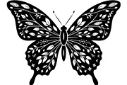 Decorative Butterfly Silhouette, an Object Graphic by Creativeshirt (Thumbnail 11 of 16)