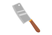 Cleaver Knife Illustration Icon, an Icon by Pexelpy (Thumbnail 1 of 2)