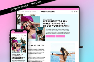 Passive Income Website Template