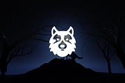 Minimalist Modern Wolf Logo, a Branding & Logo Template by Luxury Logos (Thumbnail 2 of 4)